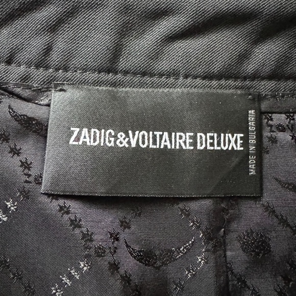 NWOT black mini skirt by Zadig & Voltaire Deluxe - Picture 5 of 6